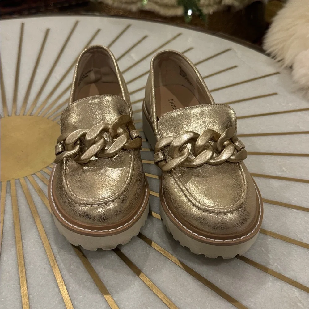 Pierre Dumas MORA-2 GOLD SHOES Size 6